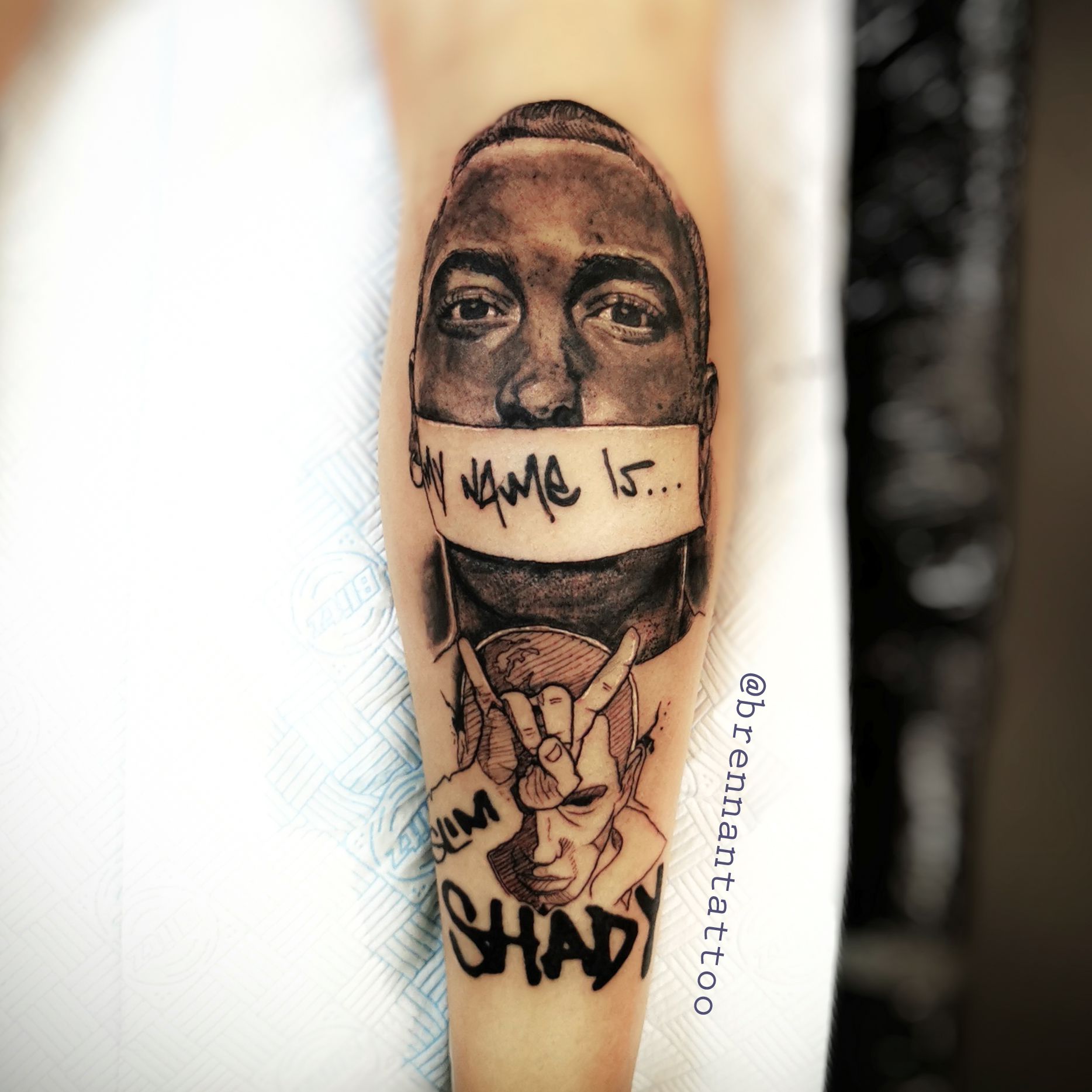 Does Eminem Have Tattoos?