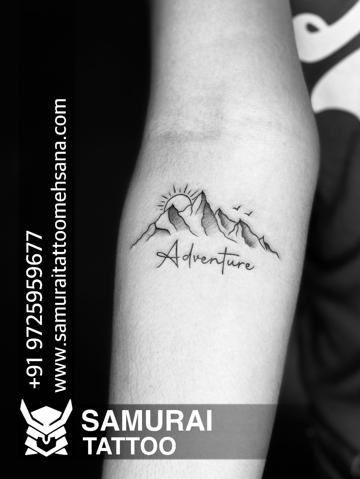 Unisex Mountain tattoo designs Bob Tattoo Studio