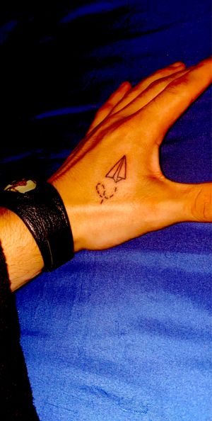 tattoo-uploaded-by-ben-w-paper-airplane-done-at-chez-bippy-tattoo