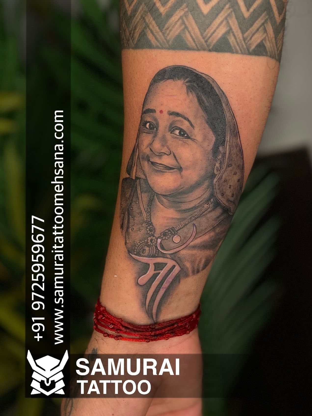 HR Tattoos Gangavathi - Mother Portrait Tattoo working so cool H.R Tattoos  🐘 Removal Gangavathi 7899974182 | Facebook