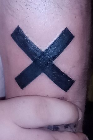 X, tattoo from one piece 
