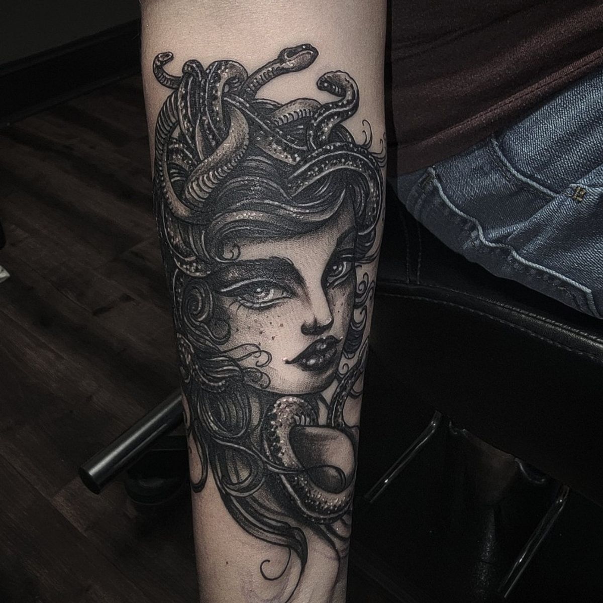 Tattoo uploaded by Wonderland Tattoo NC • Medusa done by Kinga • Tattoodo