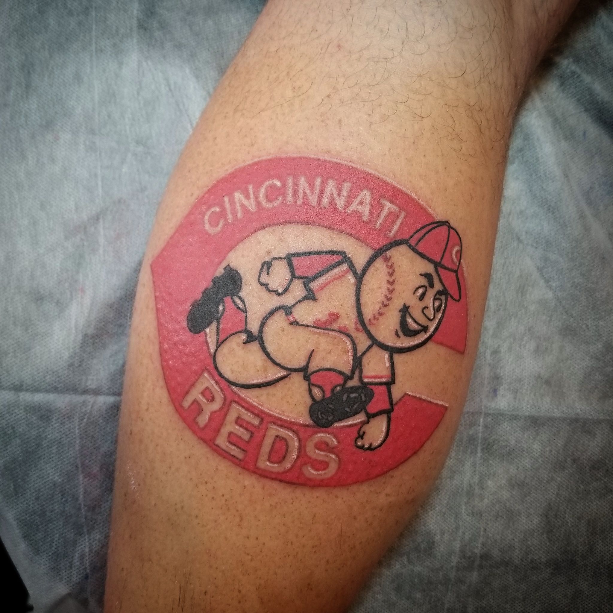 Tattoo for my favorite team  Mr Redlegs Xpost rtattoos  rReds