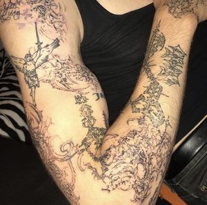Прошу помочь найти эскиз этой татуировки!!!Please help me find a sketch of this tattoo!!