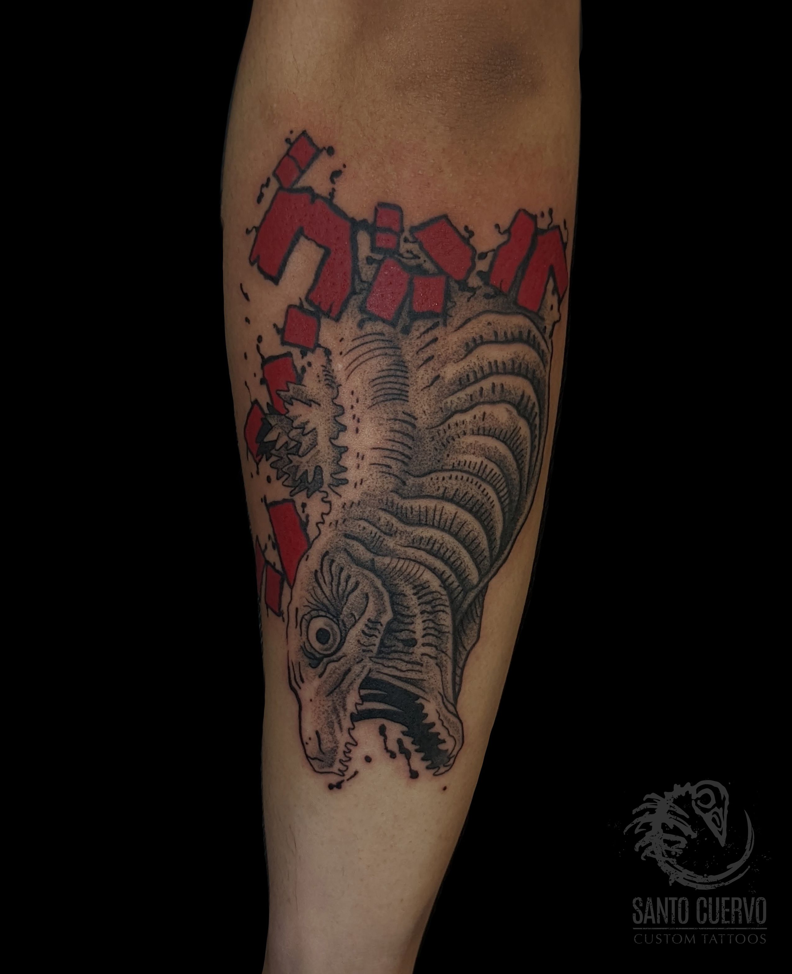 Shin Godzilla  Zac Kinder Tattoos  Facebook