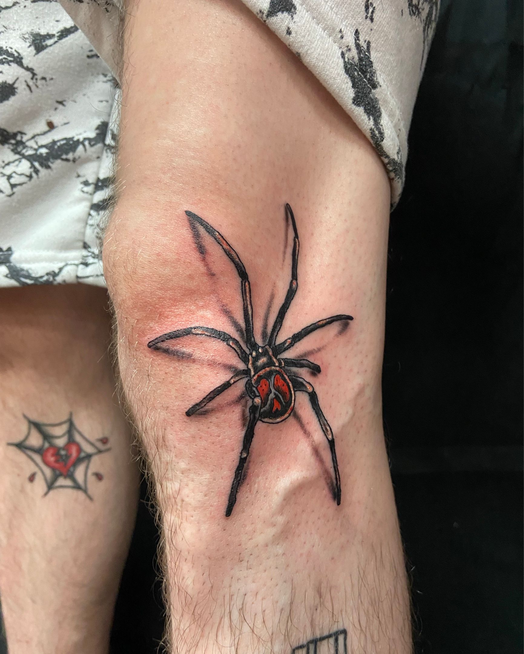 Cool spider tattoo 🕷️💀 | Gallery posted by Zongclub tattoo | Lemon8