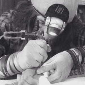 Tattooing when I was 16 years of age 