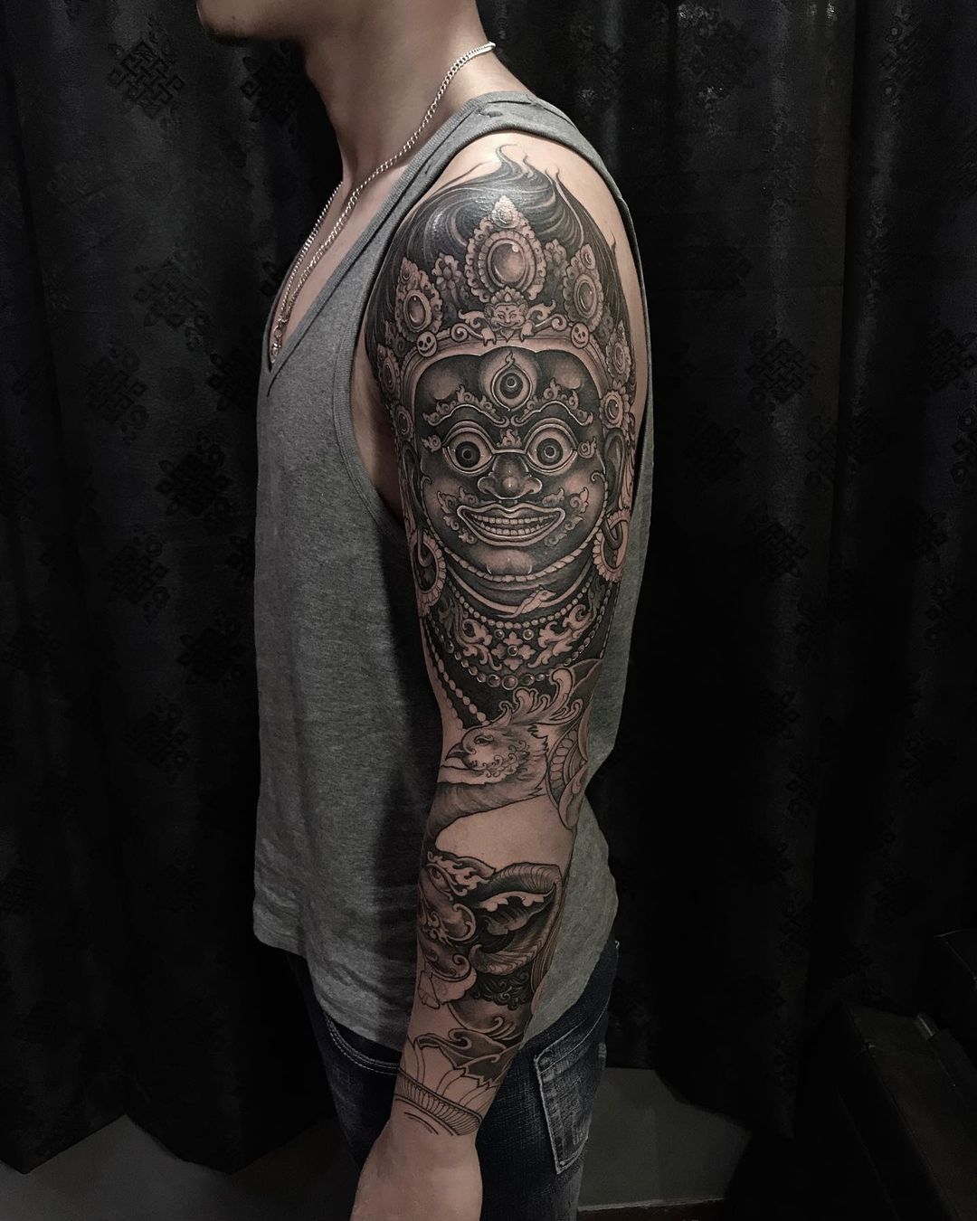 Pin by Alvaro Dias on Tatuagens | Shiva tattoo design, Trishul tattoo  designs, Realistic tattoo sleeve