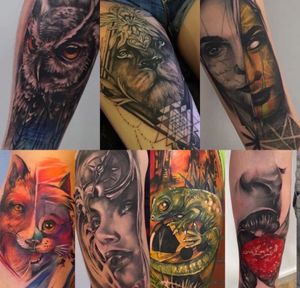 #artemgabelev tattoo artist 👩‍🎨 #swiss work #lausanne 🎈