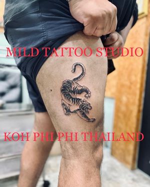 #tiger #tigertattoo #tattooart #tattooartist #bambootattoothailand #traditional #tattooshop #at #mildtattoostudio #mildtattoophiphi #tattoophiphi #phiphiisland #thailand #tattoodo #tattooink #tattoo #phiphi #kohphiphi #thaibambooartis  #phiphitattoo #thailandtattoo #thaitattoo #bambootattoophiphi
Contact ☎️+66937460265 (ajjima)
https://instagram.com/mildtattoophiphi
https://instagram.com/mild_tattoo_studio
https://facebook.com/mildtattoophiphibambootattoo/
Open daily ⏱ 11.00 am-24.00 pm
MILD TATTOO STUDIO 
my shop has one branch on Phi Phi Island.
Situated , Located near  the World Med hospital and Khun va restaurant