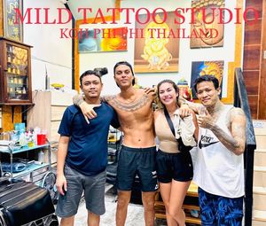 #hanuman #hanumantattoo #tattooart #tattooartist #bambootattoothailand #traditional #tattooshop #at #mildtattoostudio #mildtattoophiphi #tattoophiphi #phiphiisland #thailand #tattoodo #tattooink #tattoo #phiphi #kohphiphi #thaibambooartis  #phiphitattoo #thailandtattoo #thaitattoo #bambootattoophiphi
Contact ☎️+66937460265 (ajjima)
https://instagram.com/mildtattoophiphi
https://instagram.com/mild_tattoo_studio
https://facebook.com/mildtattoophiphibambootattoo/
Open daily ⏱ 11.00 am-24.00 pm
MILD TATTOO STUDIO 
my shop has one branch on Phi Phi Island.
Situated , Located near  the World Med hospital and Khun va restaurant