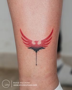 Pheonix Tattoo done by Bishal Majumder at Circle Tattoo India 