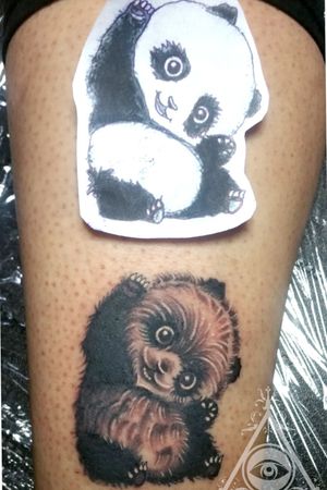 Little panda tattoo!!!