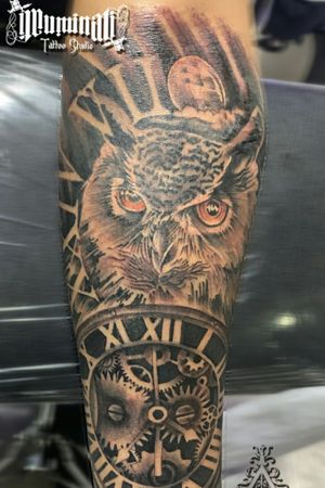 Personalized owl tattoo!!!