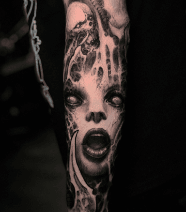 Tattoo by Jeremiah Barba