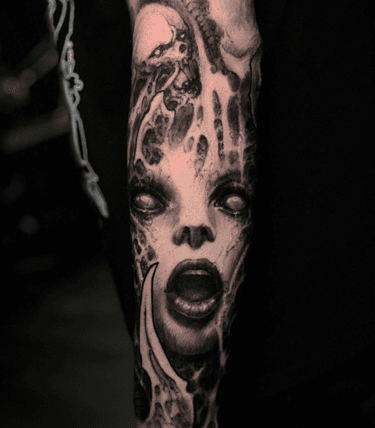 Tattoo by Jeremiah Barba
