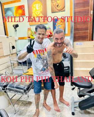 #fix #fixtattoo #tattooart #tattooartist #bambootattoothailand #traditional #tattooshop #at #mildtattoostudio #mildtattoophiphi #tattoophiphi #phiphiisland #thailand #tattoodo #tattooink #tattoo #phiphi #kohphiphi #thaibambooartis  #phiphitattoo #thailandtattoo #thaitattoo #bambootattoophiphi
Contact ☎️+66937460265 (ajjima)
https://instagram.com/mildtattoophiphi
https://instagram.com/mild_tattoo_studio
https://facebook.com/mildtattoophiphibambootattoo/
Open daily ⏱ 11.00 am-24.00 pm
MILD TATTOO STUDIO 
my shop has one branch on Phi Phi Island.
Situated , Located near  the World Med hospital and Khun va restaurant