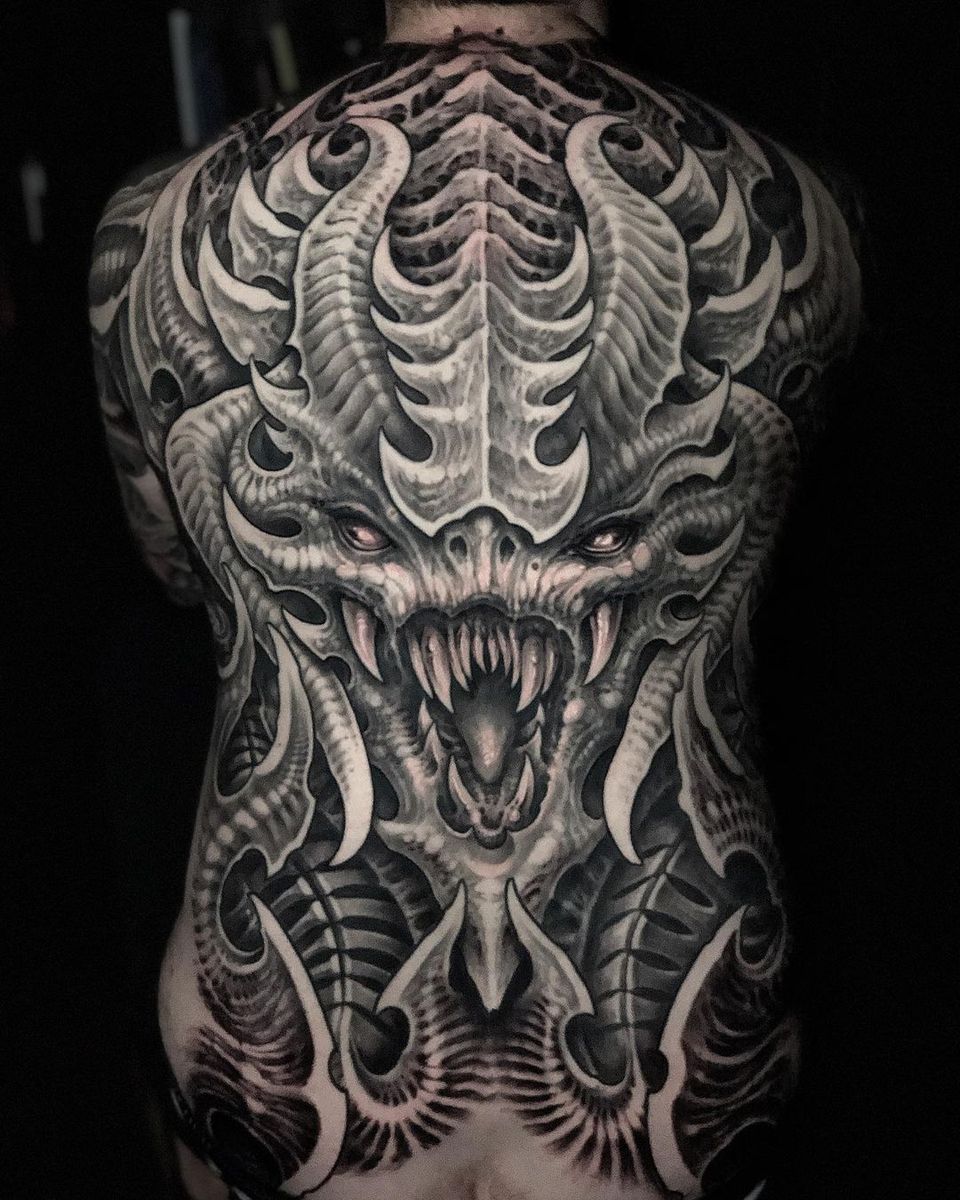 Tattoo uploaded by Mandy Brownholtz • Dark Art Tattoo by Jeremiah Barba ...