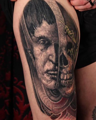 Dark Art Tattoo by Paul Booth