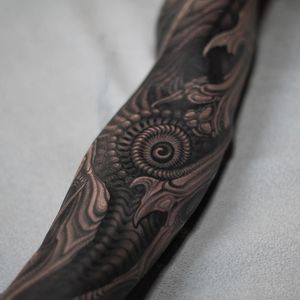 Bioorganic Tattoo by Steven Glanville