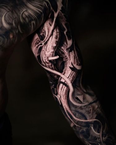 Bioorganic Tattoo by Victor Portugal