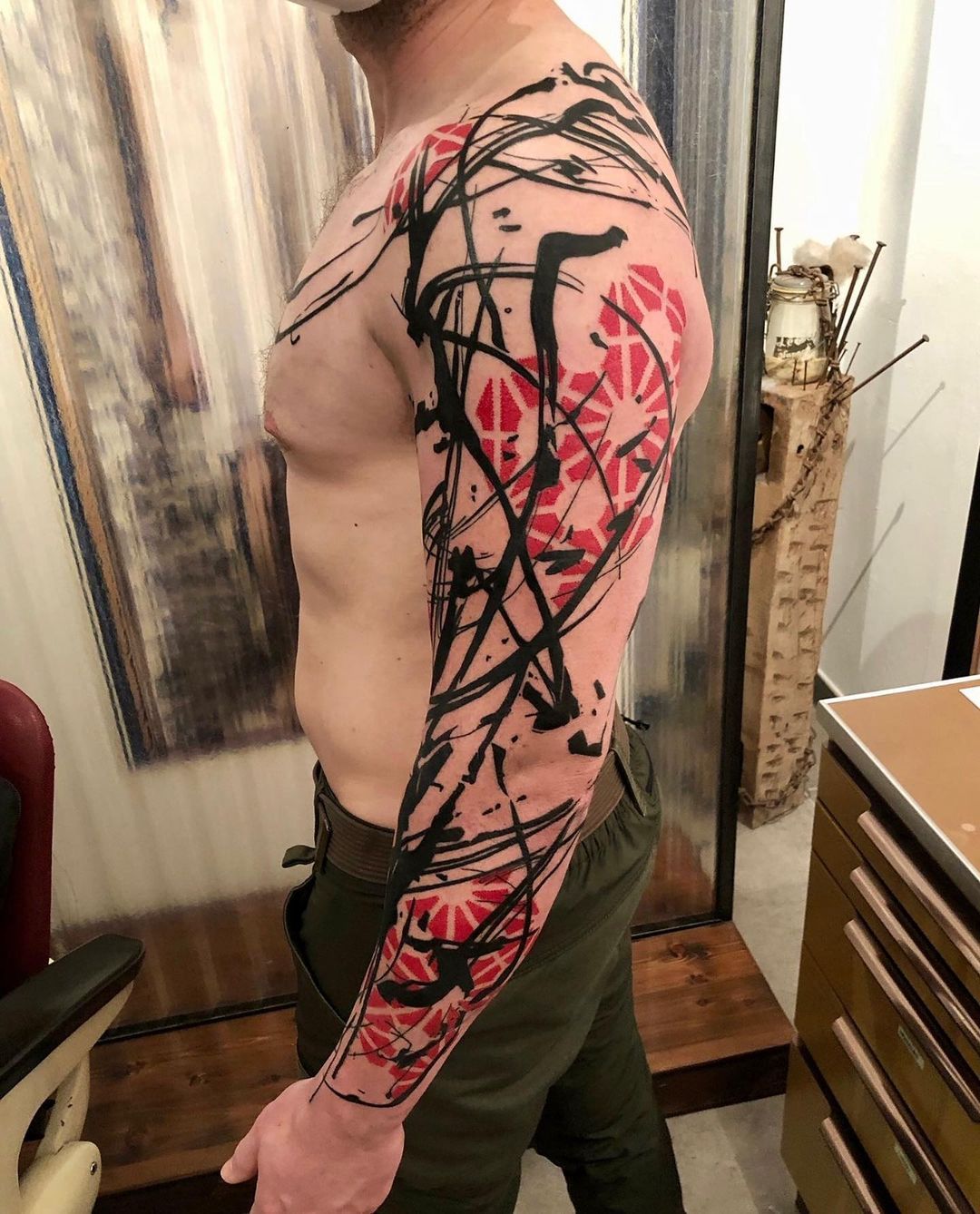 Demon Ink Tattoos on Twitter Black and red dragon tattoo done by JP  Roldan inked tattoo tattoos japanesetattoos dragontattoo dragon  httpstcowy8seSQaRf  Twitter
