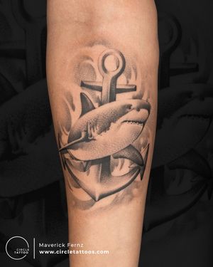 Custom Tattoo done by Maverick Fernz at Circle Tattoo India. 