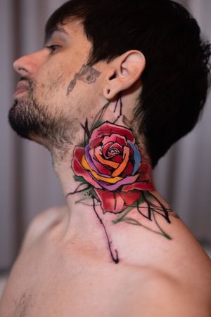 Rose pescoço 