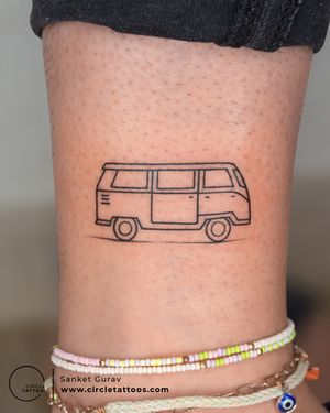 Travel Tattoo done by Sanket Gurav at Circle Tattoo India 