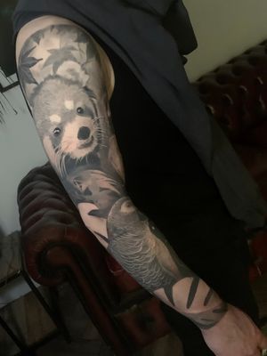 Tattoo uploaded by Alo Loco Tattoo • Intergalactic forearm inner part sleeve  tattoo • Tattoodo