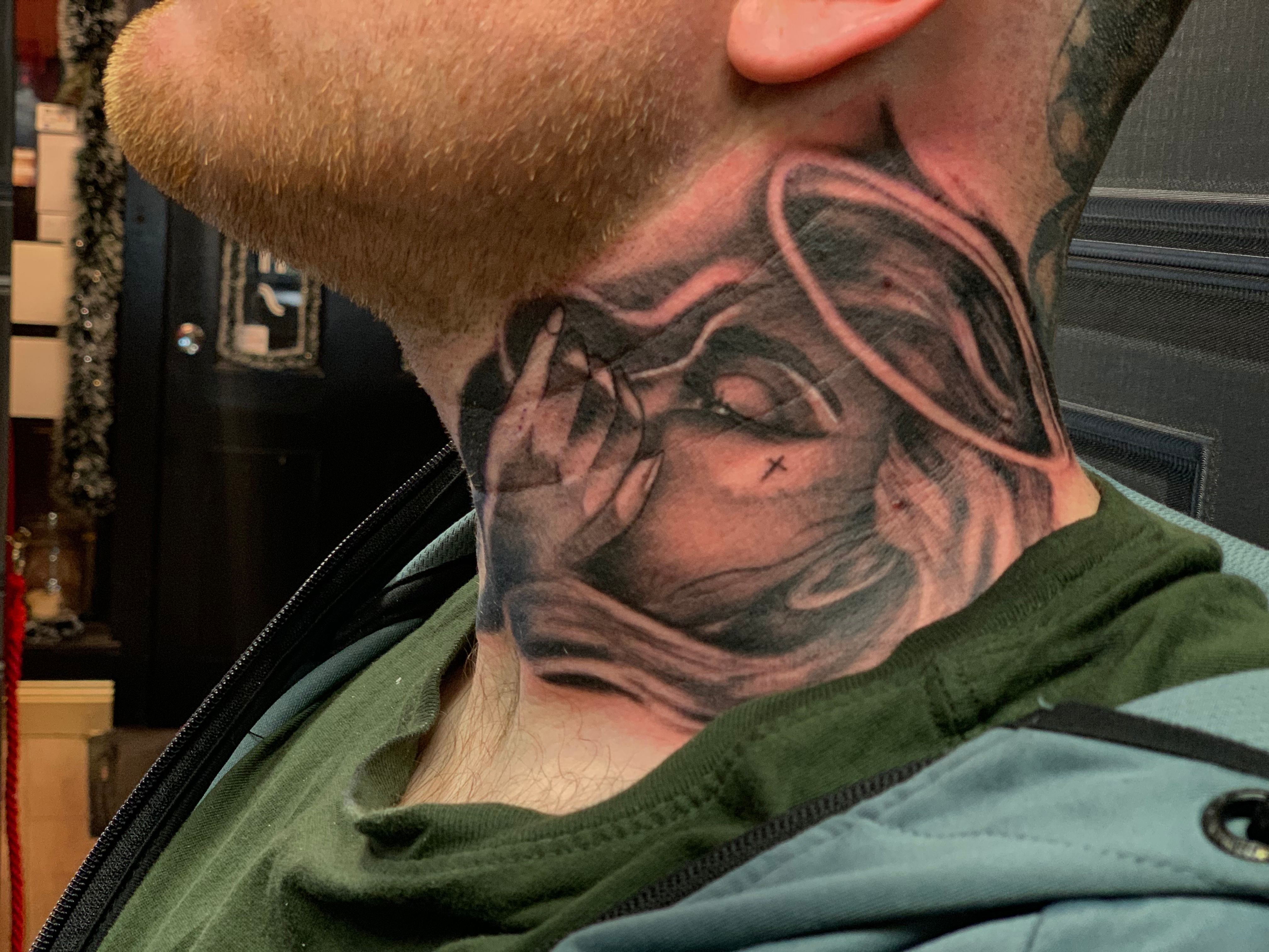 the best detailed tattoo of good vs evil  Half sleeve tattoo Evil tattoos  Sleeve tattoos