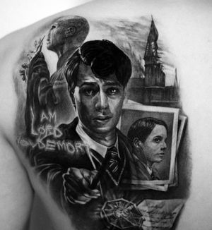 Harry Potter Voldmort portrait