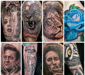 Some of my tattoos done in 2022