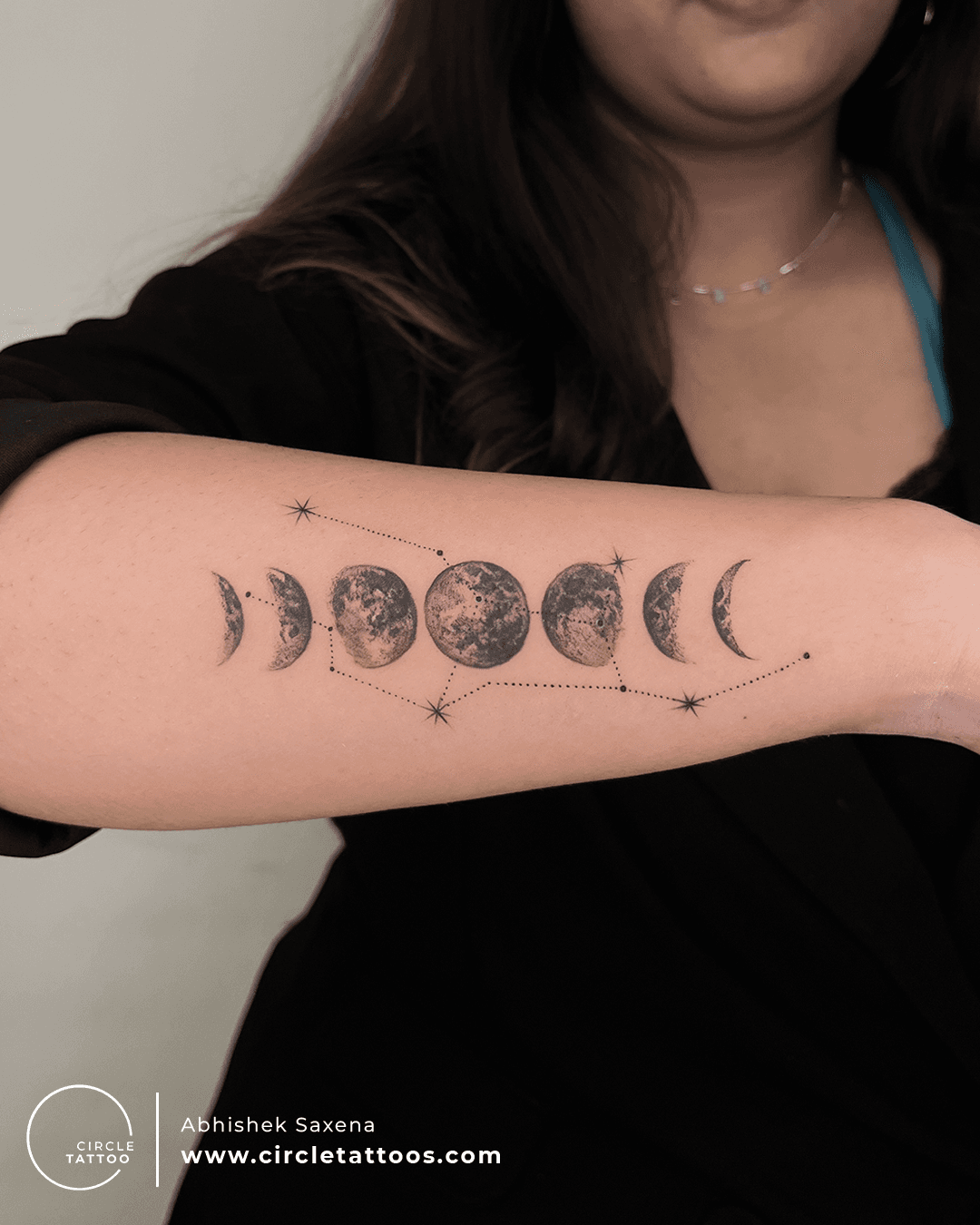 Moon Cycle tattoo by John Monteiro | Photo 17474