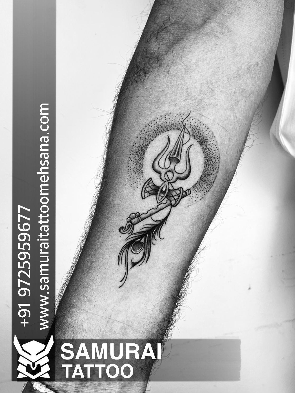 Buy Temporary Tattoowala Shiv God Trishul Pack 4 Temporary Tattoo For  Festivals And Celebrations (2x4 inch) Online at Best Prices in India -  JioMart.