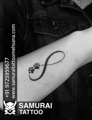 Tattoo uploaded by Rahul M. Nair • Infinity Loop band tattoo with tribal  tattoo design. (So fresh with blood mark) • Tattoodo