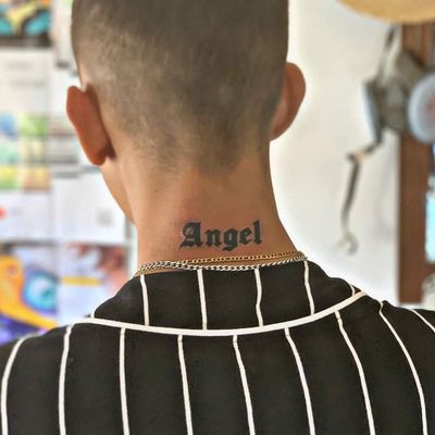 Angel #angel #angeltattoo #tattoo #inked 