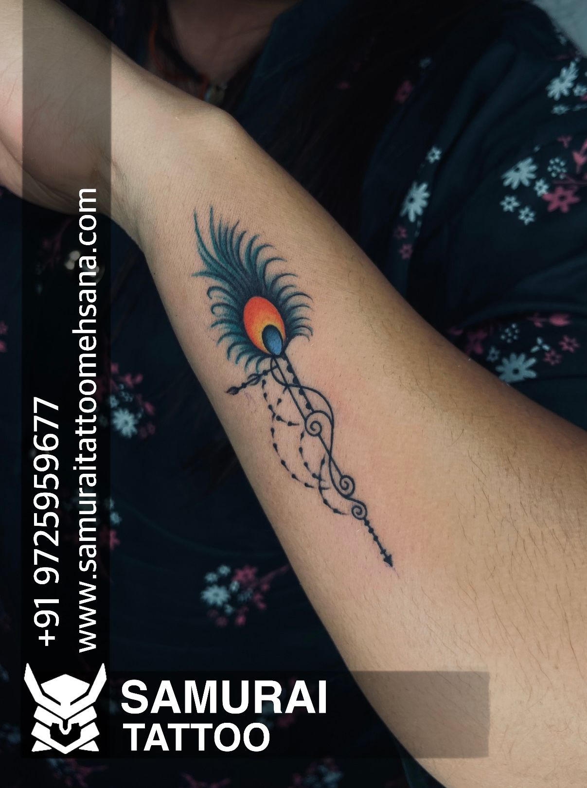 Krishna tattoo |shree krishna tattoo |Dwarkadhish tattoo |Kanha tattoo |  Krishna tattoo, Tattoos, Feather tattoo