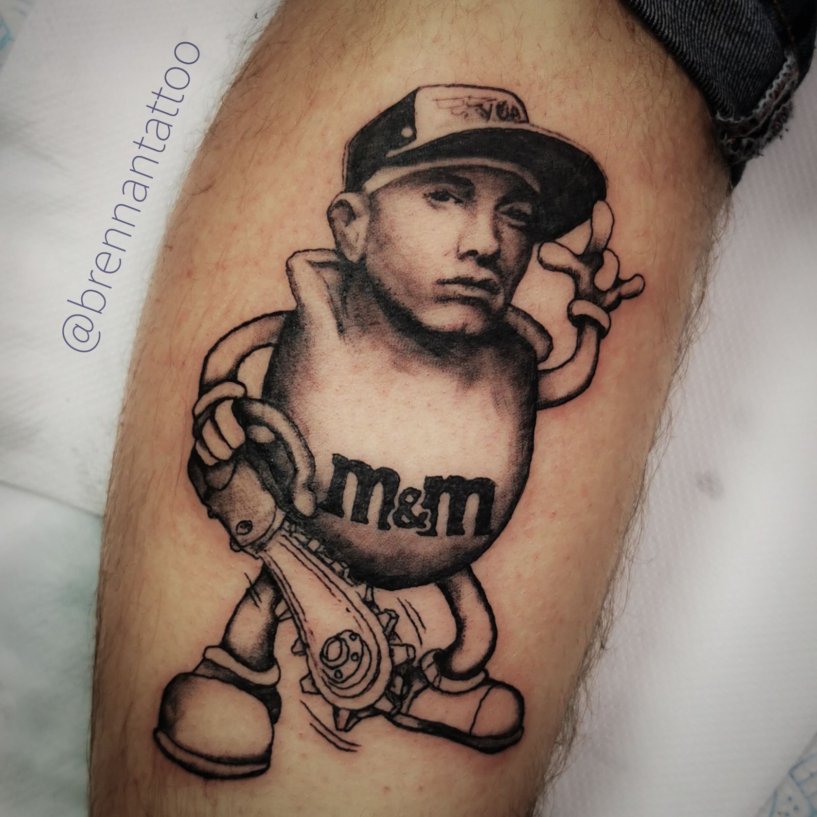 Eminem Temporary Tattoos for Costume - Etsy