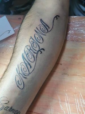 Tatto N°8Letras, nombre, karinaDelineado 🔥🔥#tattoo #tatto #chiletattoo 
