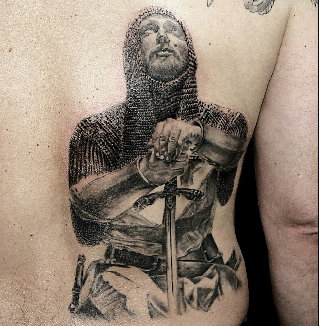 tatuaje templario