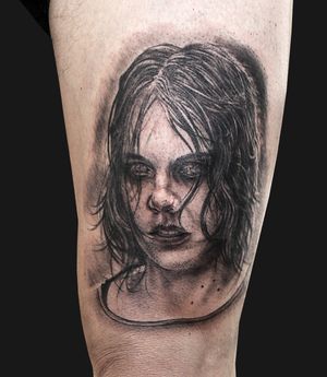 Maggie Greene TWD zombie tattoo done in Studio A Tattoos La Plata Argentina - Facundo Pereyra Ochi  #maggiegreenetattoo #twd  #studioalp #twdtattoo #thewalkingdeath