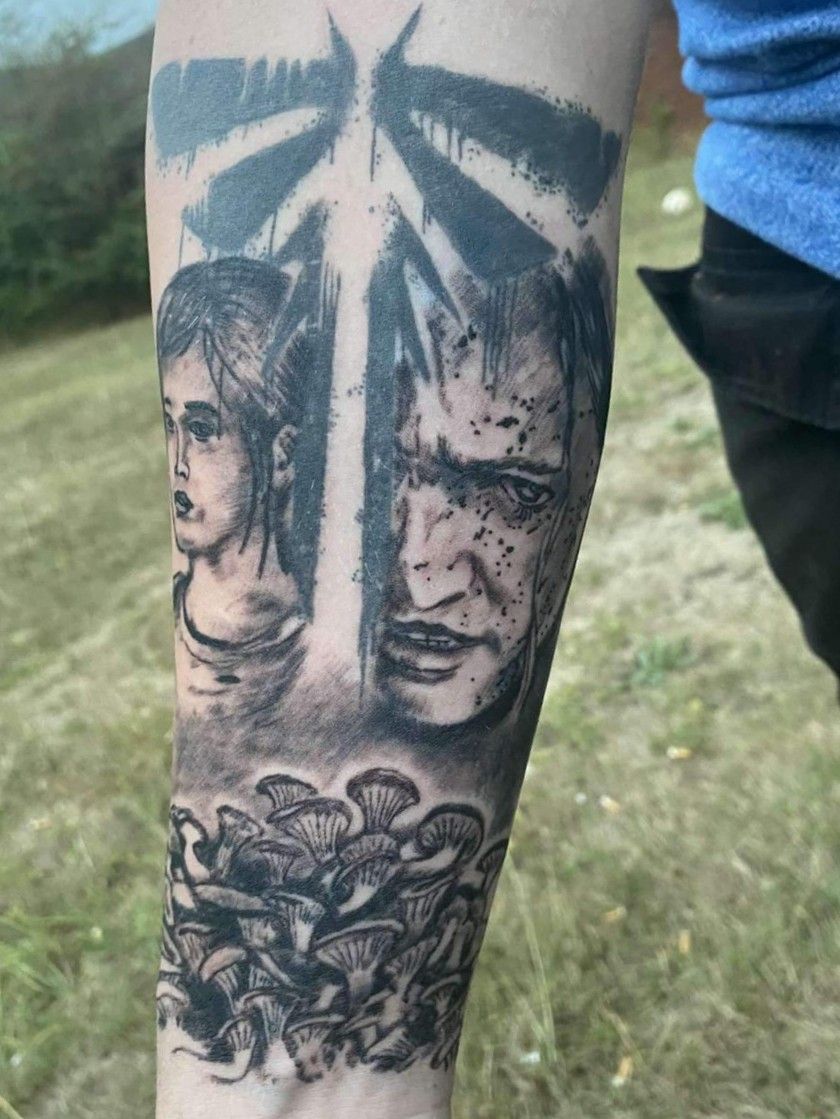 David SC  Heres a  the last of us  inspired tattoo  Facebook