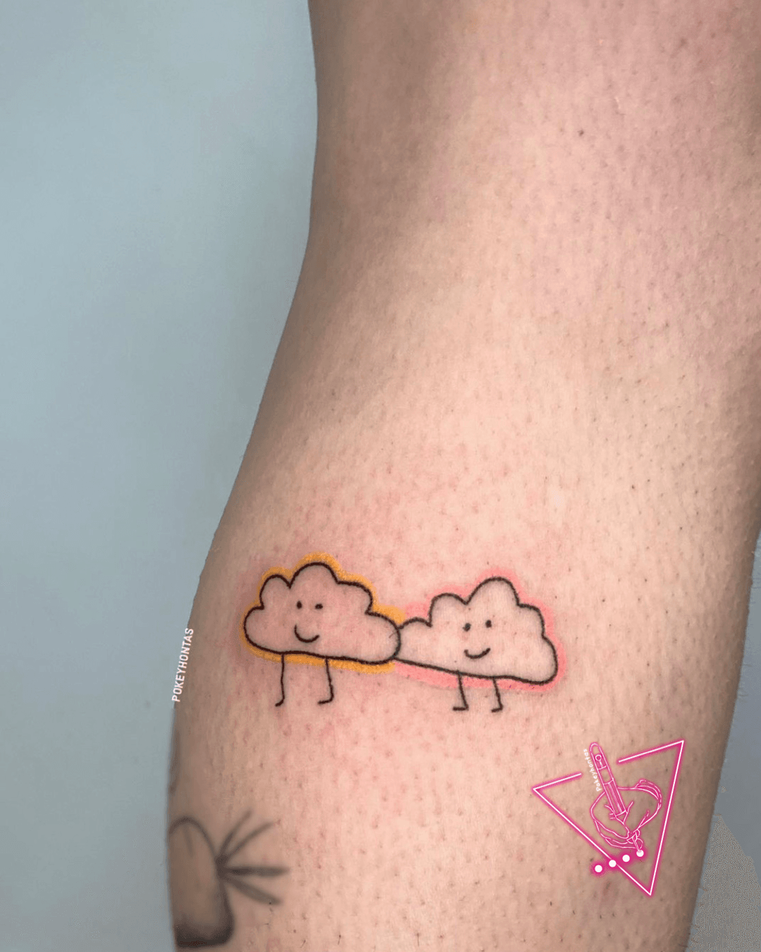 head in clouds tattoo | Under the Needle