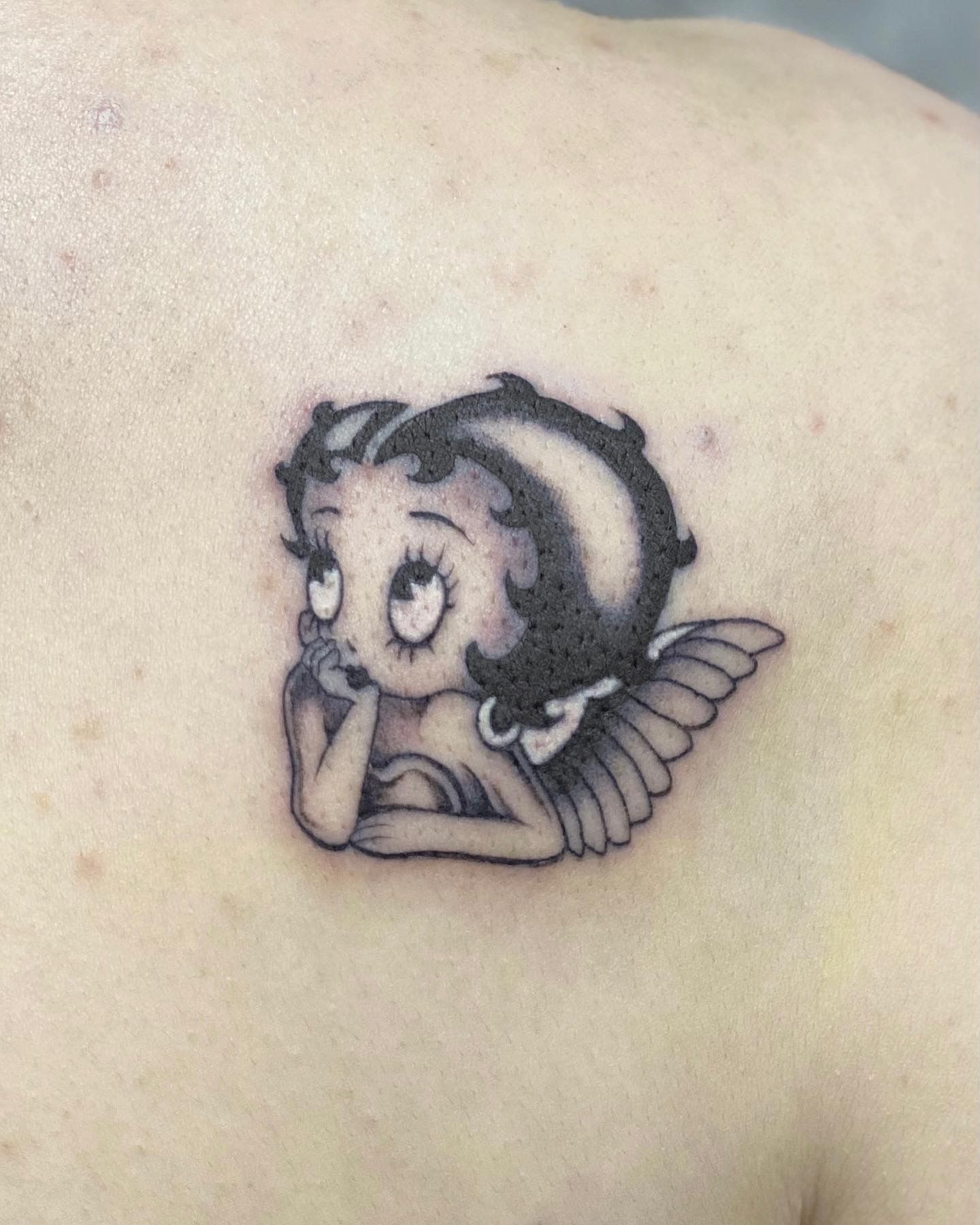 Betty Boop angel graphics  Betty boop tattoos Betty boop art Betty boop  pictures