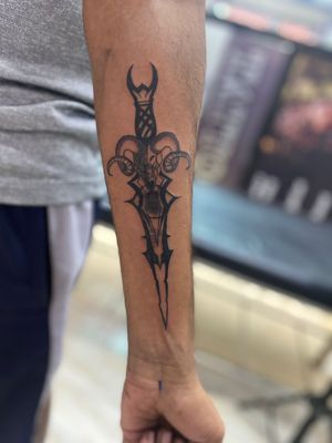 Sword tattoo