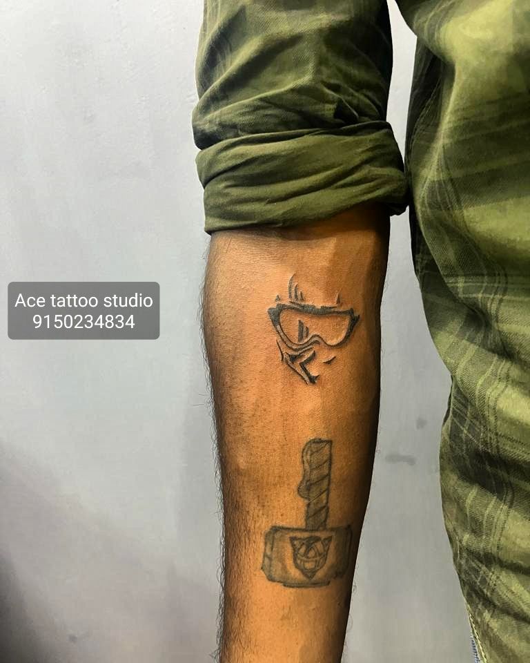 Tattoo uploaded by Vipul Chaudhary • Royal Enfield Bullet tattoo |Bullet bike  tattoo |Bike tattoo |Tattoo for boys |Rider tattoo • Tattoodo