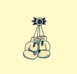 Made a boxing glove design today. #boxing #design
