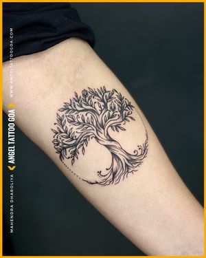 Tree Of Life Tattoo By Mahendra Dharoliya At Angel Tattoo Goa, Best Tattoo Artist in Goa, Best Tattoo Studio in Goa, Best Tattoo Shop in Goa, Best Tattoo Studio in Baga Goa, Best Tattoo Artist in Baga Goa ••Follow Us On Instagram @angeltattoostudiogoa••Call & Book Your Appointment 9960107775 / 9834870701#angeltattoogoa#angeltattoostudiogoa#besttattooartistingoa#besttattoostudioingoa#besttattooartistinbagagoa#besttattoostudioinbagagoa#besttattooartistincalangute#besttattooshopingoa