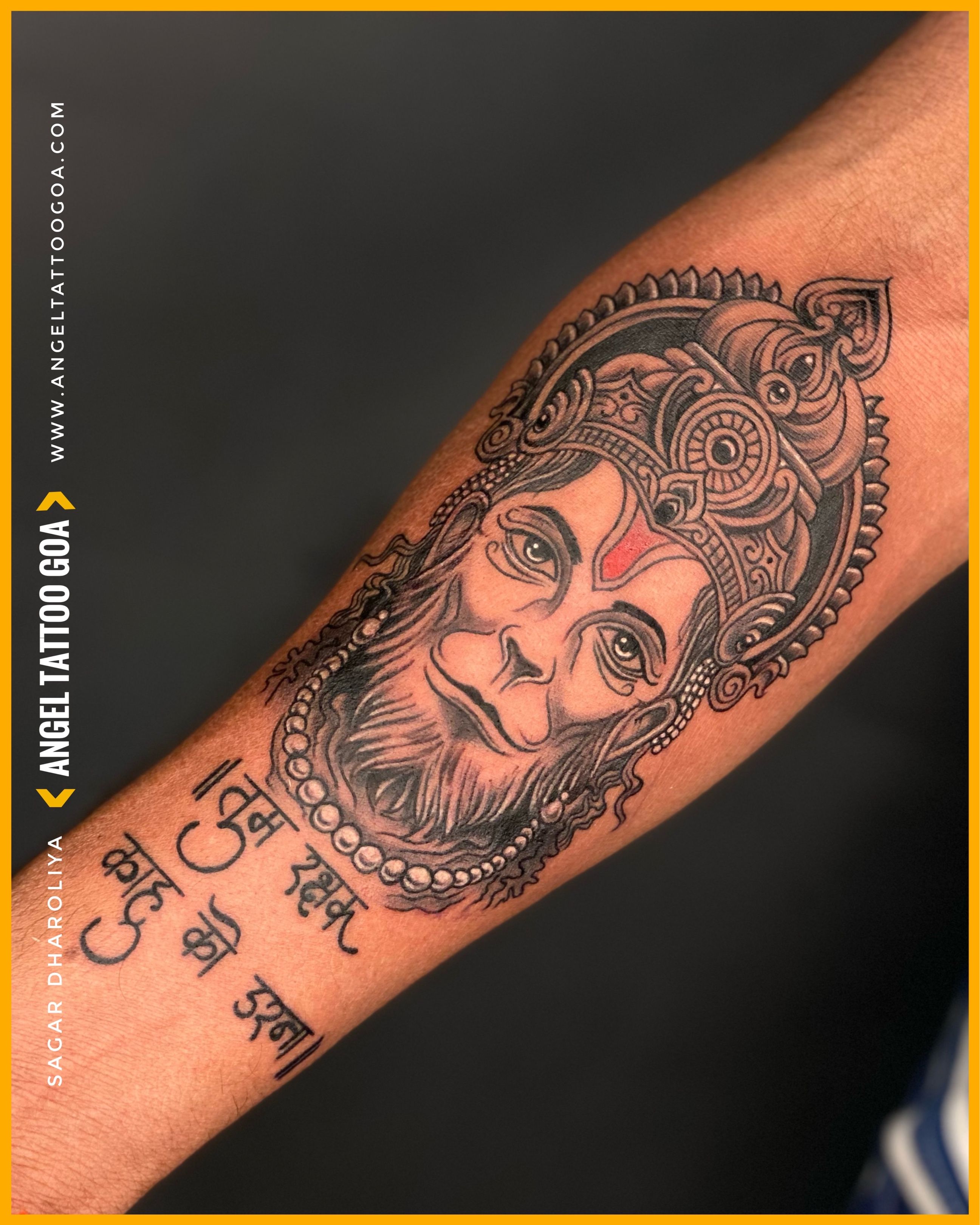 Portrait Tattoo by Mukesh Waghela The Best Tattoo Artist In Goa At Moksha Tattoo  Studio Goa India. - Best Tattoo Artist in Goa Safe, Hygienic #1 Best Tattoo  Studio In Goa India